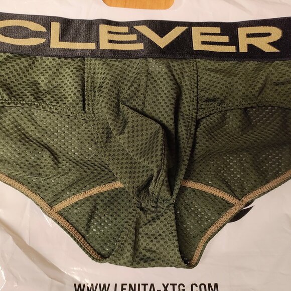 Clever Mesh Brief Large Green - Picture 1 of 4